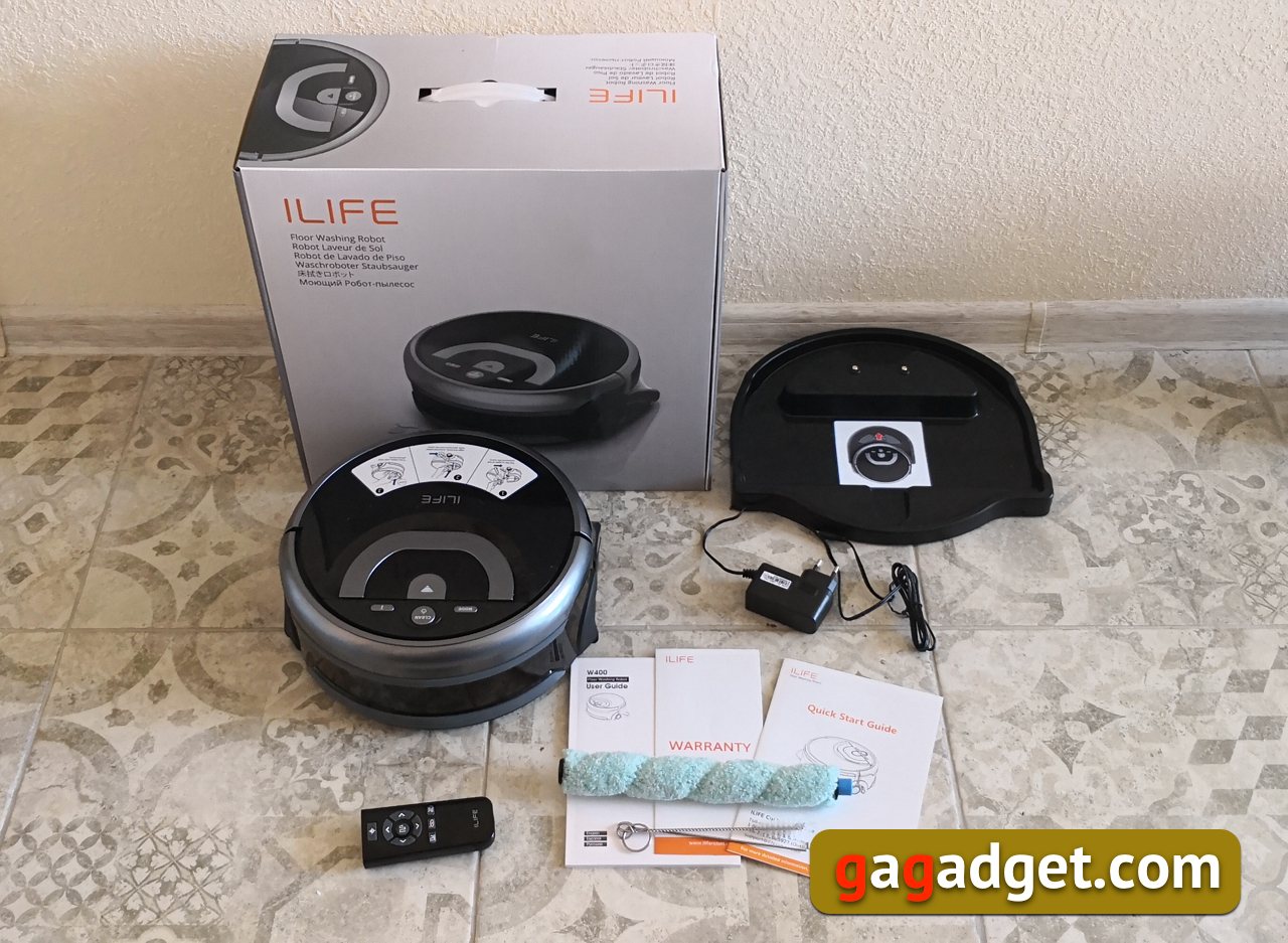 Обзор ILIFE W400 уникальный роботпылесос для влажной уборки пола