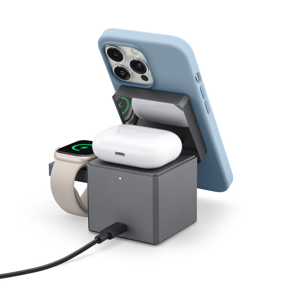 Anker 3in1 Cube Compact MagSafe wireless charging dock for iPhone