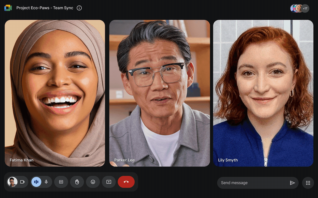 Google Meet a dévoilé une intelligence artificielle capable de