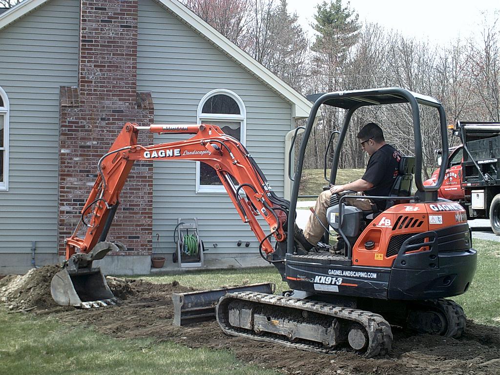 Gagne Landscaping of Pelham NH, Gilford and the Lakes Region of NH Excavation