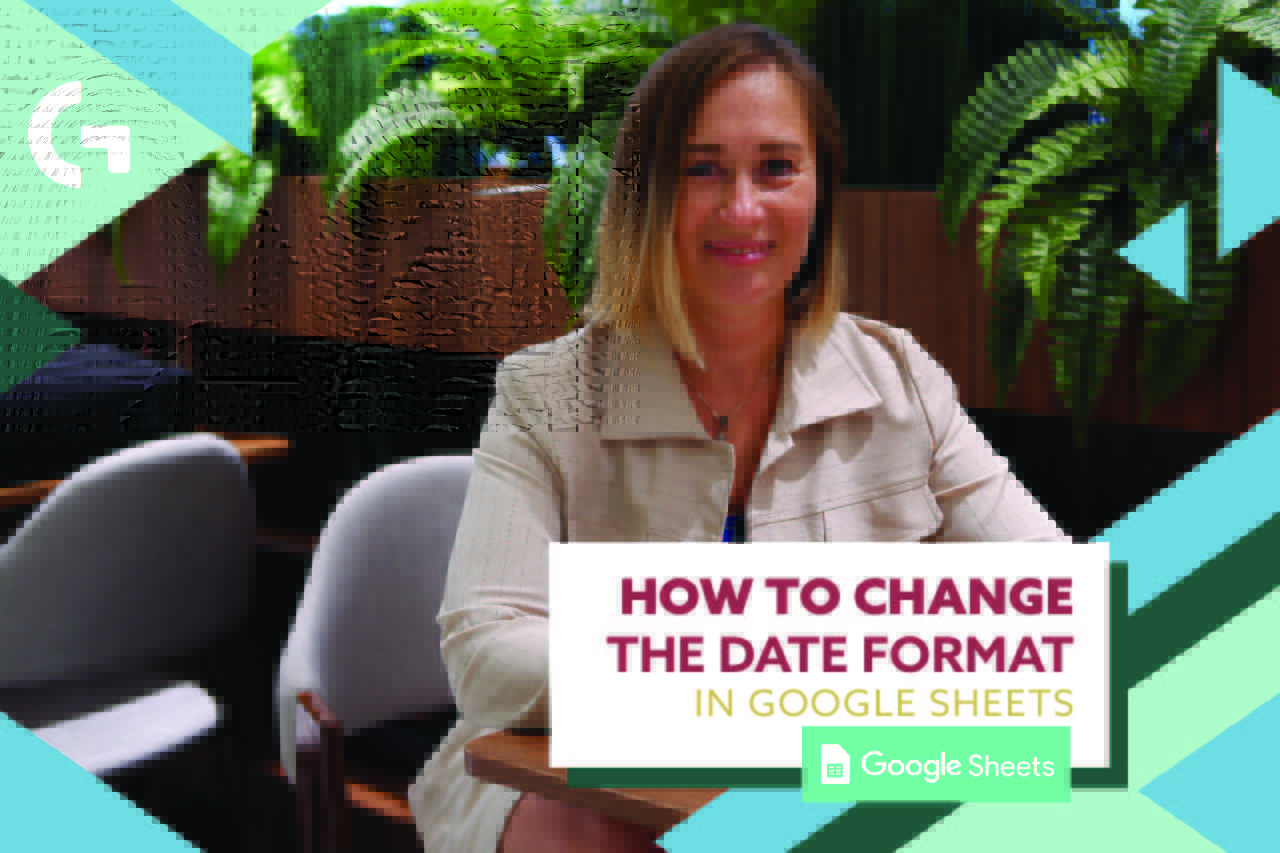 How to change the date format in Google Sheets?
