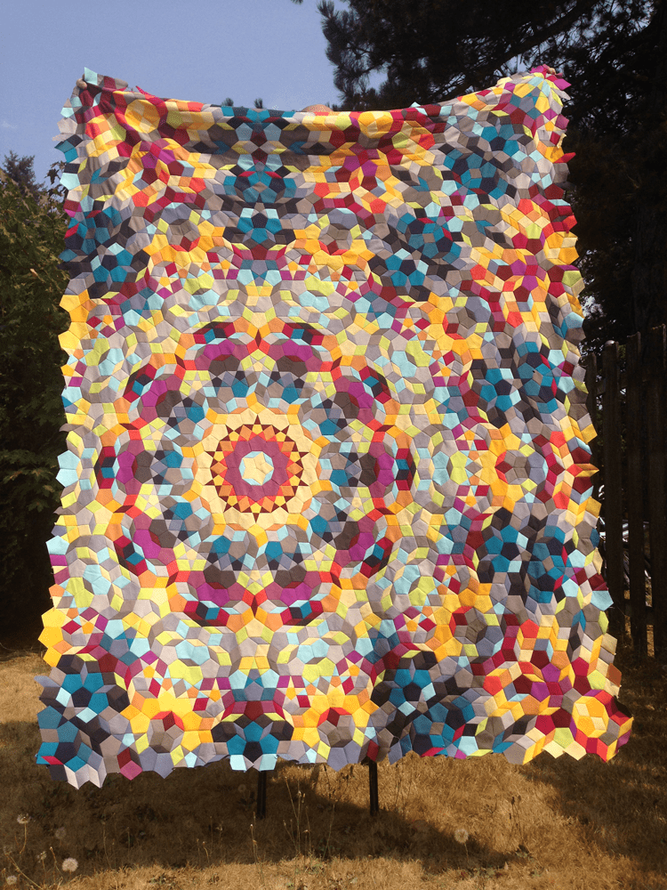 Kaleidoscope Quilt Top Finish Gail Lizette Quilts