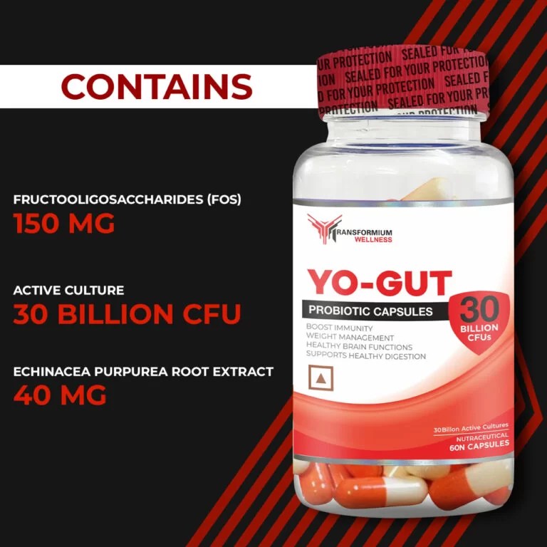 GainsX Nutrition™ Transformium Nutrition YoGut Digestive Enzymes 30 GainsX Nutrition™ Transformium Nutrition YoGut Digestive Enzymes 30