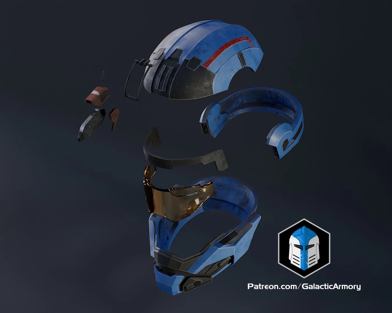 Halo Reach Carter Helmet