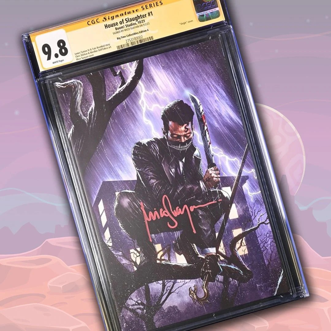 House of Slaughter 1 Big Time Collectables Edition A CGC Signature Se