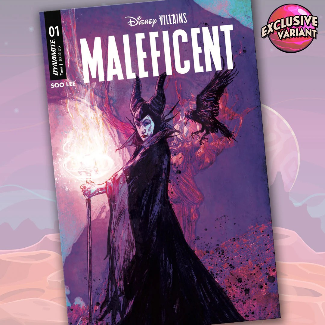 Disney Villains Maleficent 1 GalaxyCon Exclusive Gaydos Variant Comic
