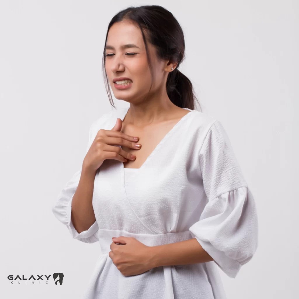 How does acid reflux affect your teeth? Galaxy Clinic dent