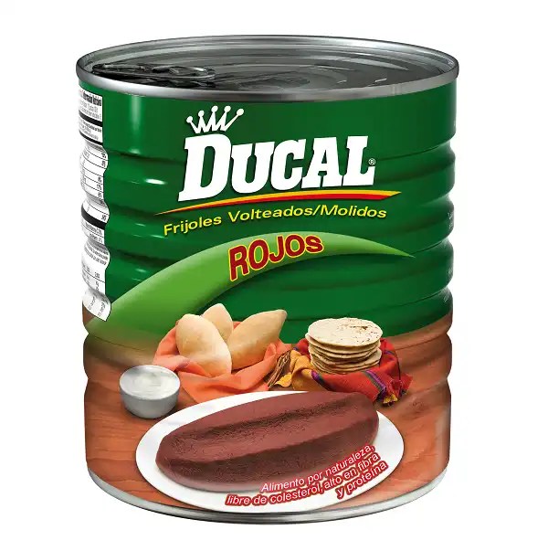 DUCAL (G) Red Refried Beans 29 oz, 12 CT (5 CASES ORDER DEAL) Galaxy
