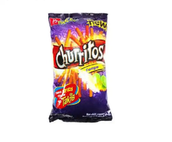 Barcel (EG) Churritos Fuego 9.88 oz, 12 ct Galaxy Express