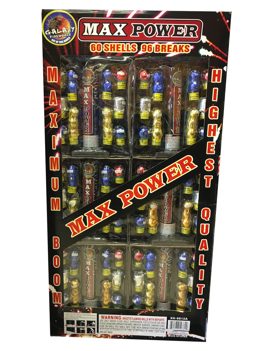 Max Power Galaxy Fireworks