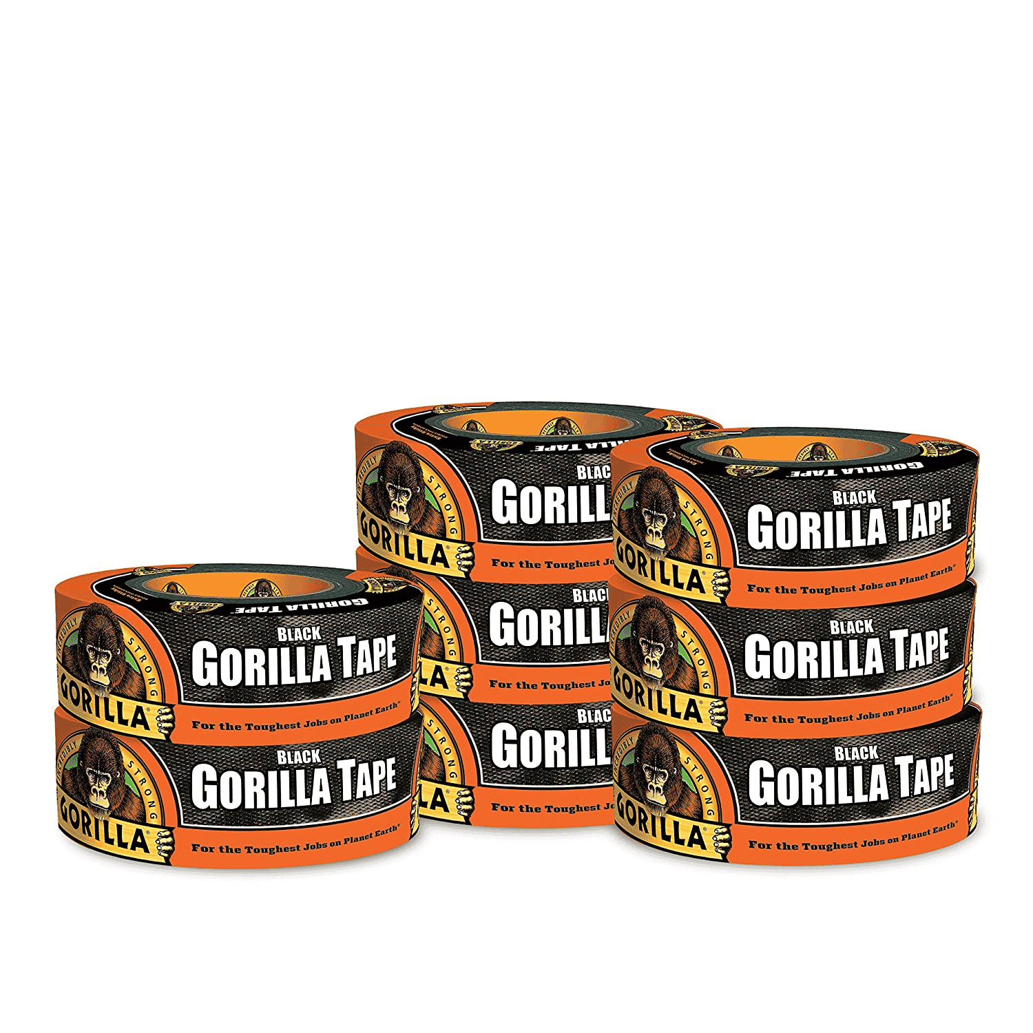 Gorilla Duct Tape 1.88Inx35Yd Black Galaxy Flooring & Renovation