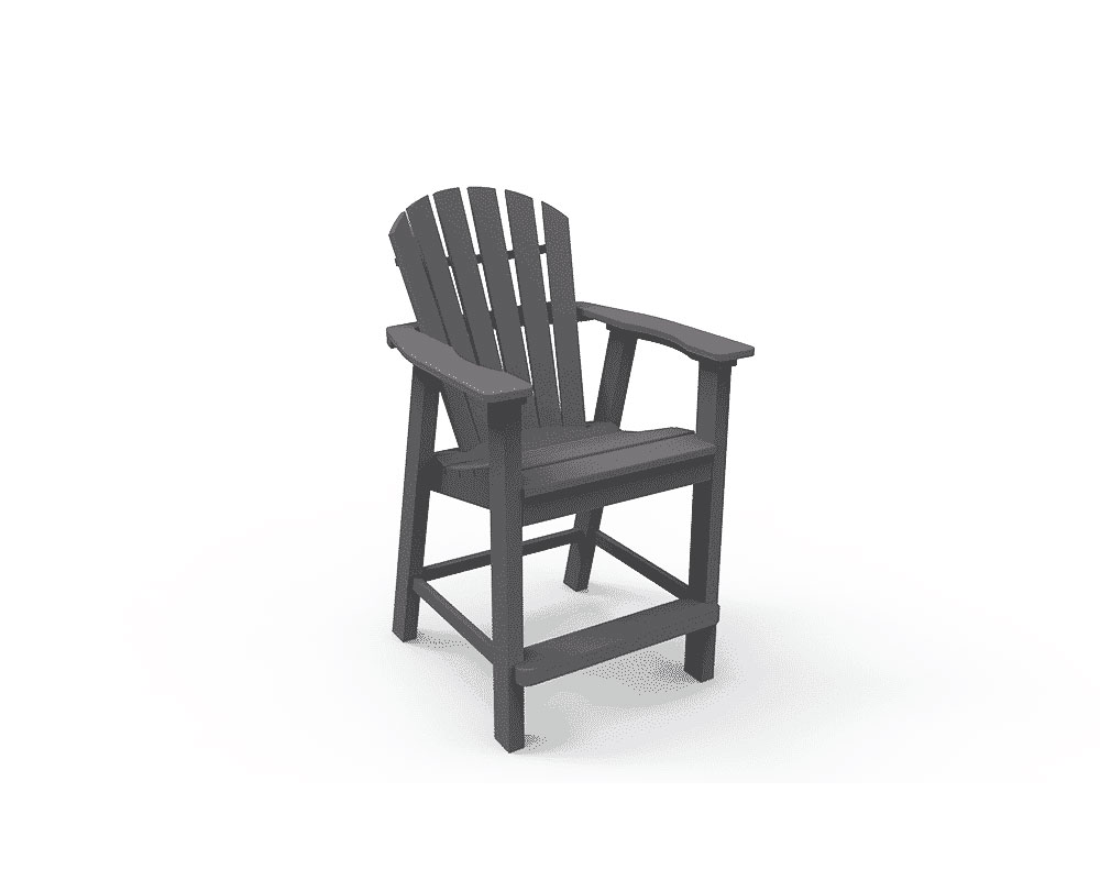Adirondack Shellback Balcony Chair Galaxy Home Recreation