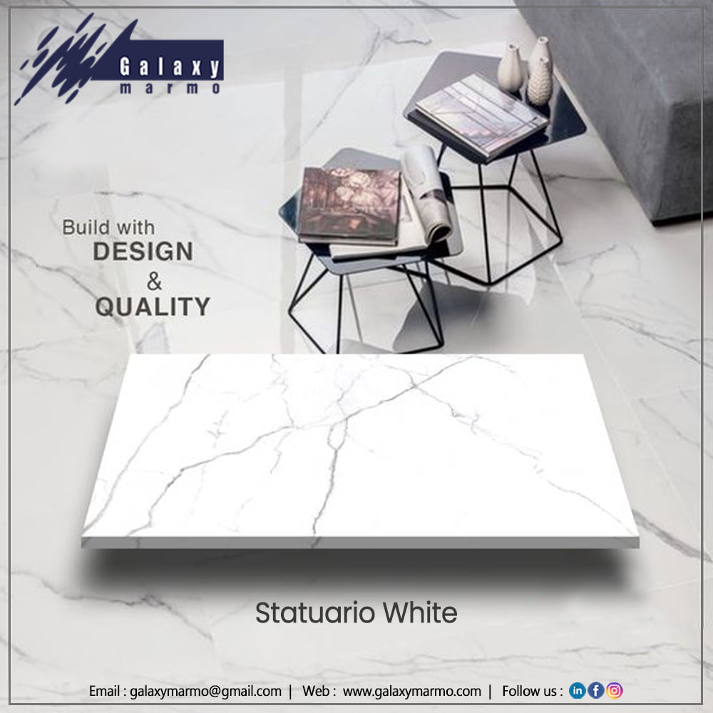 Why choose Statuario Marble One of the finest marble in the world