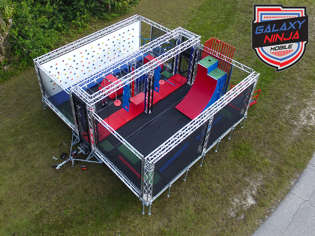 Galaxy Ninja Mobile Warrior Trailer Motorized Adventure Warrior Courses