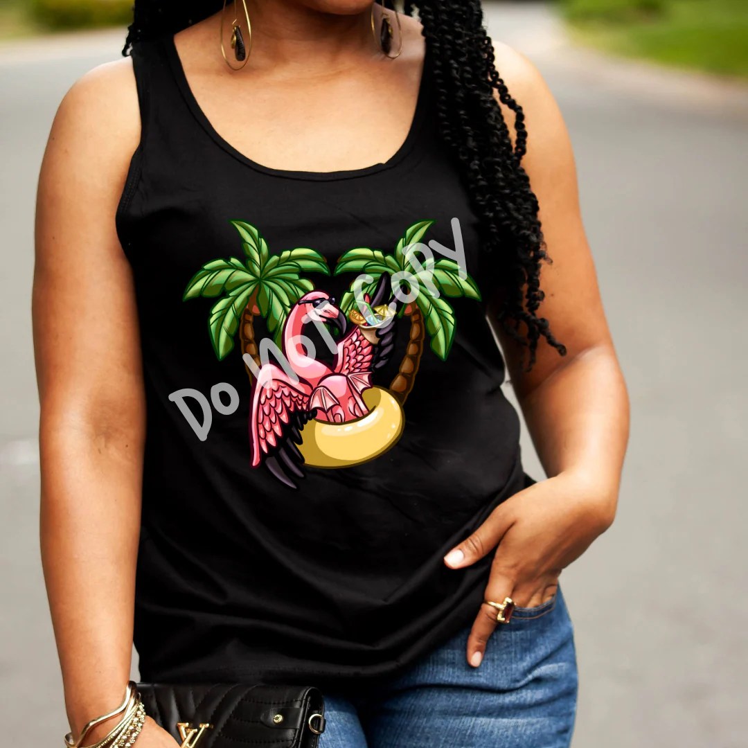 FLAMINGO DTF Heat Transfer GALAXY TRANSFERS