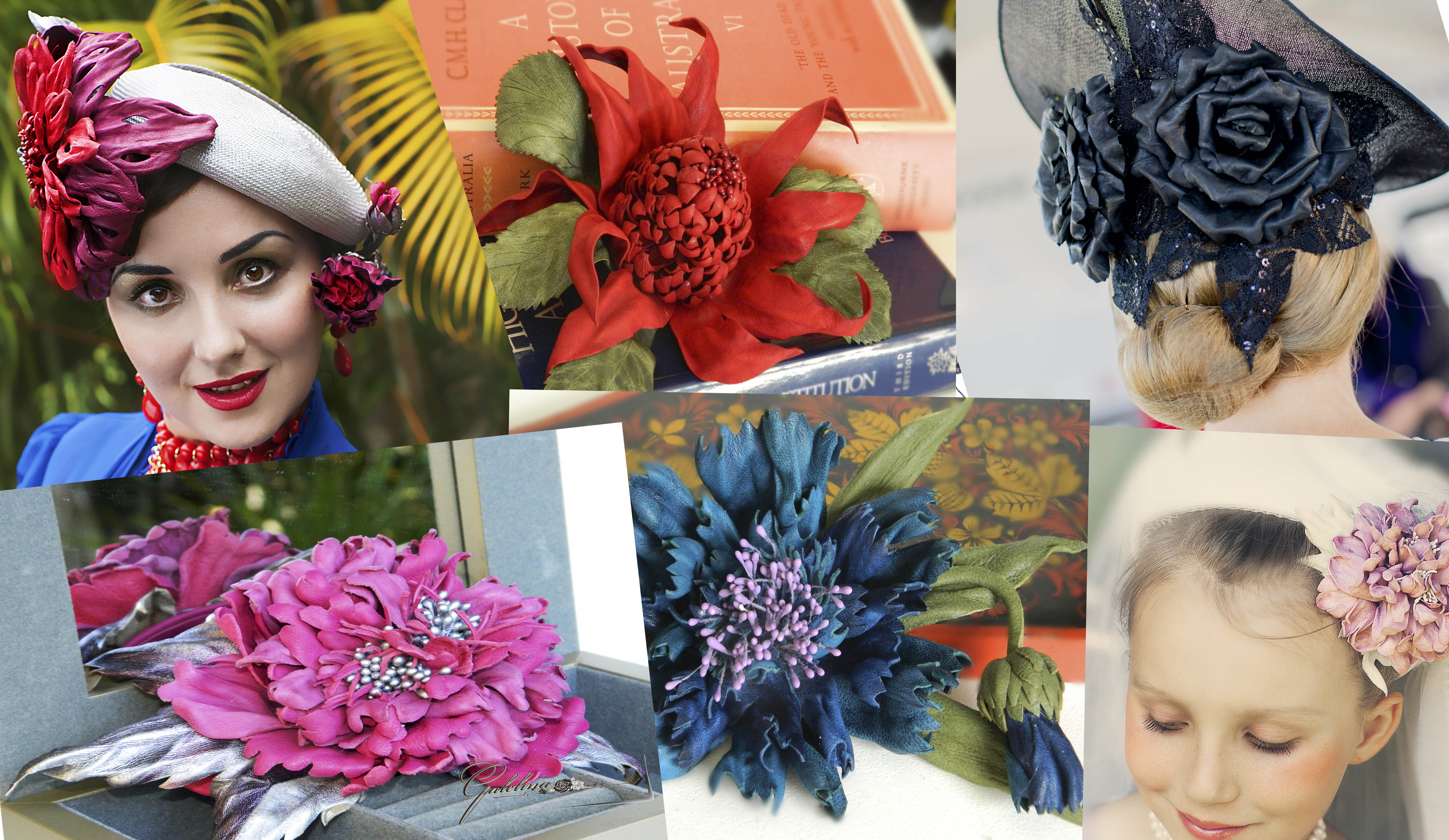 Leather Flowers, Melbourne Galelina Flowers