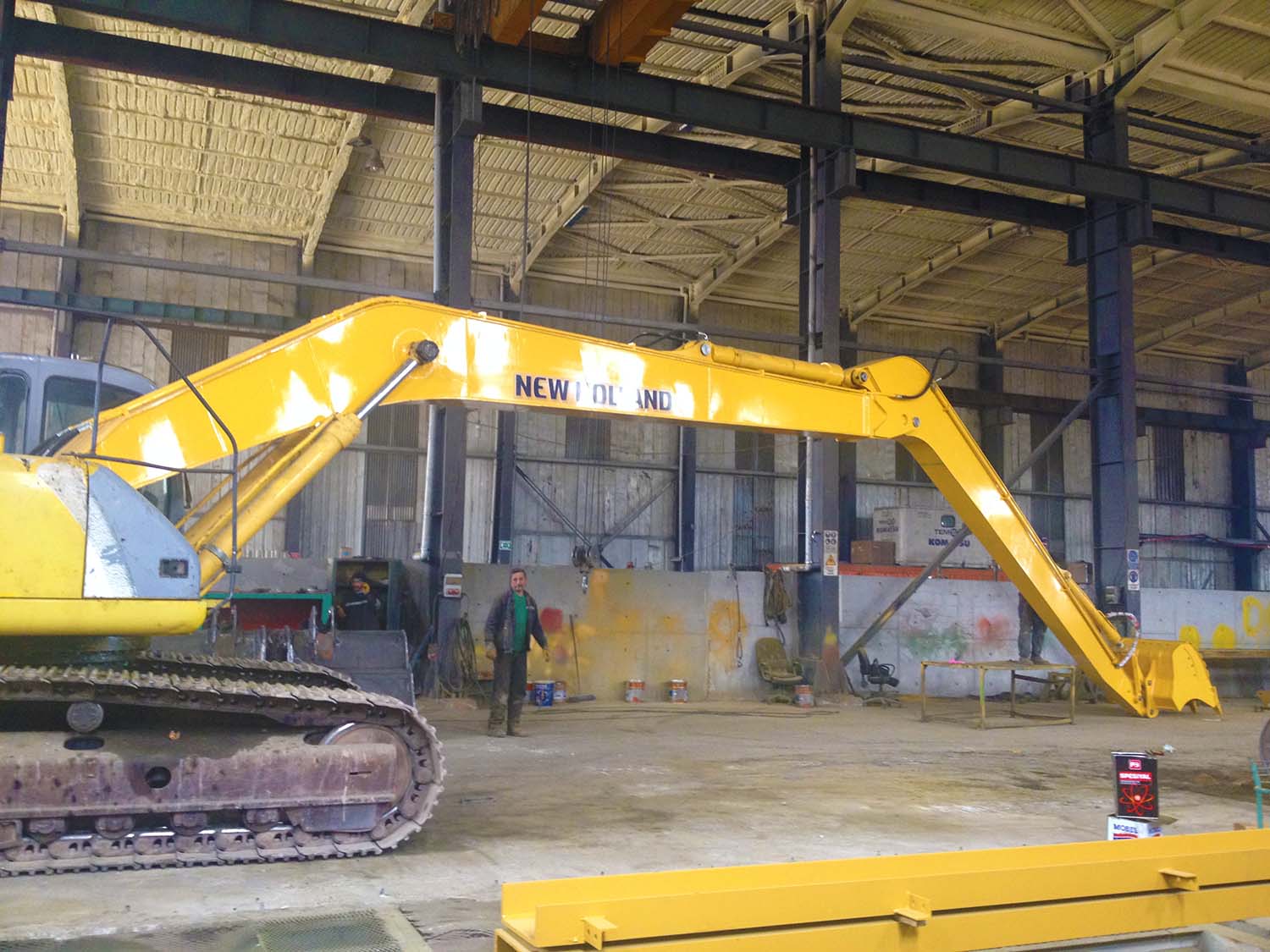 Long Reach Boom Arm Excavator Attachments Deeper Longer