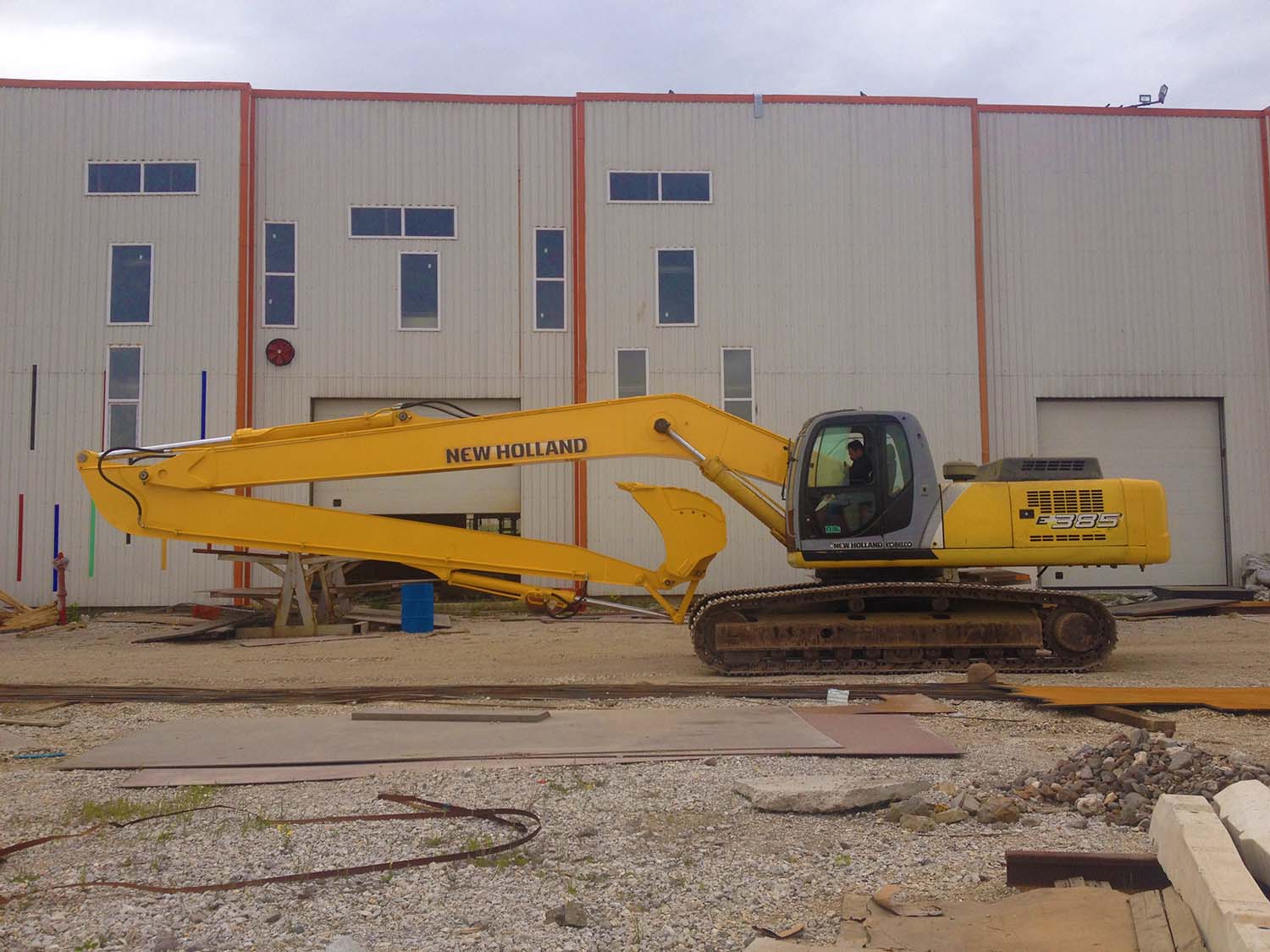 Long Reach Boom Arm Excavator Attachments Deeper Longer
