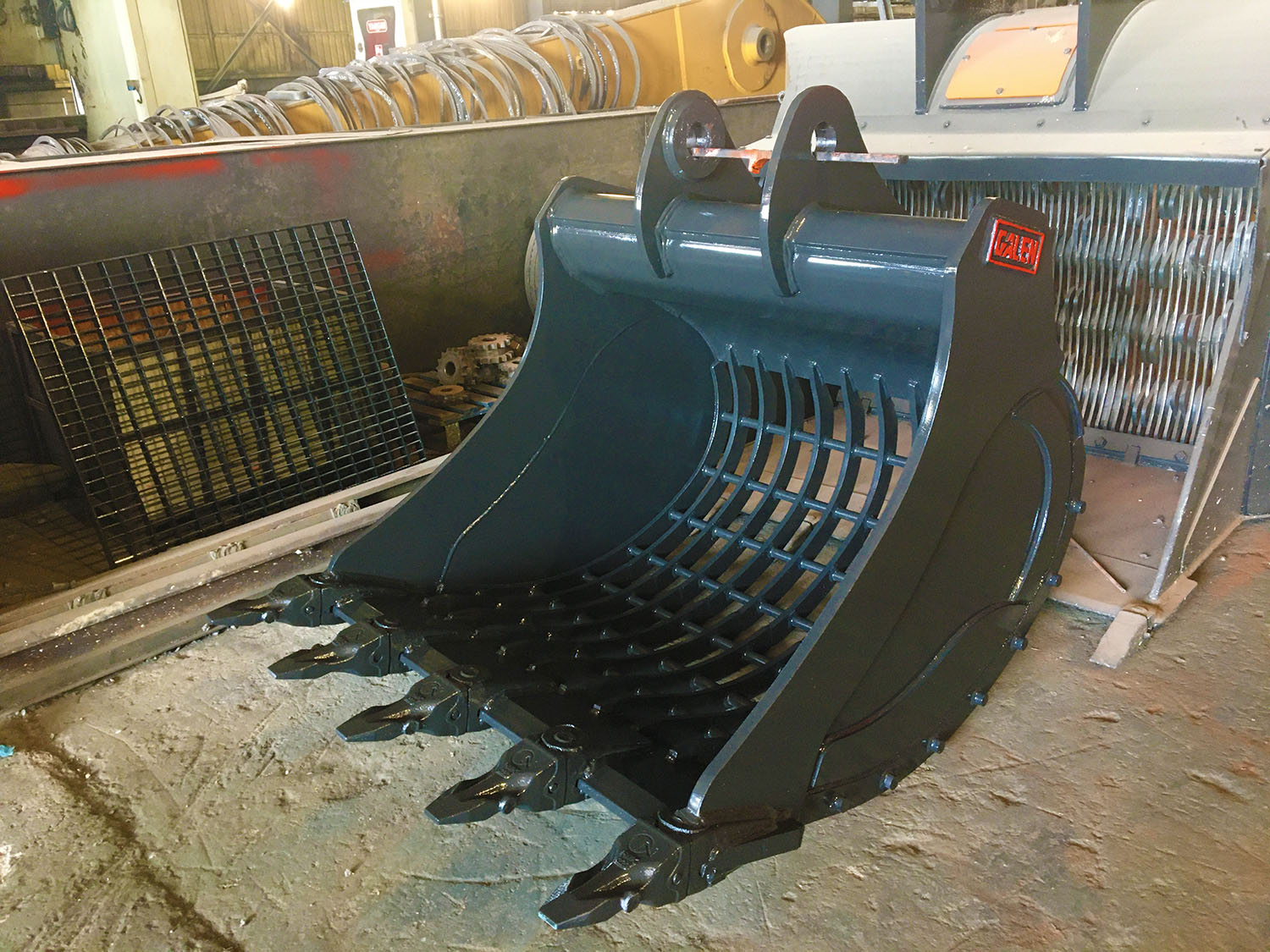 Skeleton Bucket Excavator Rock Screening Bucket Attachment