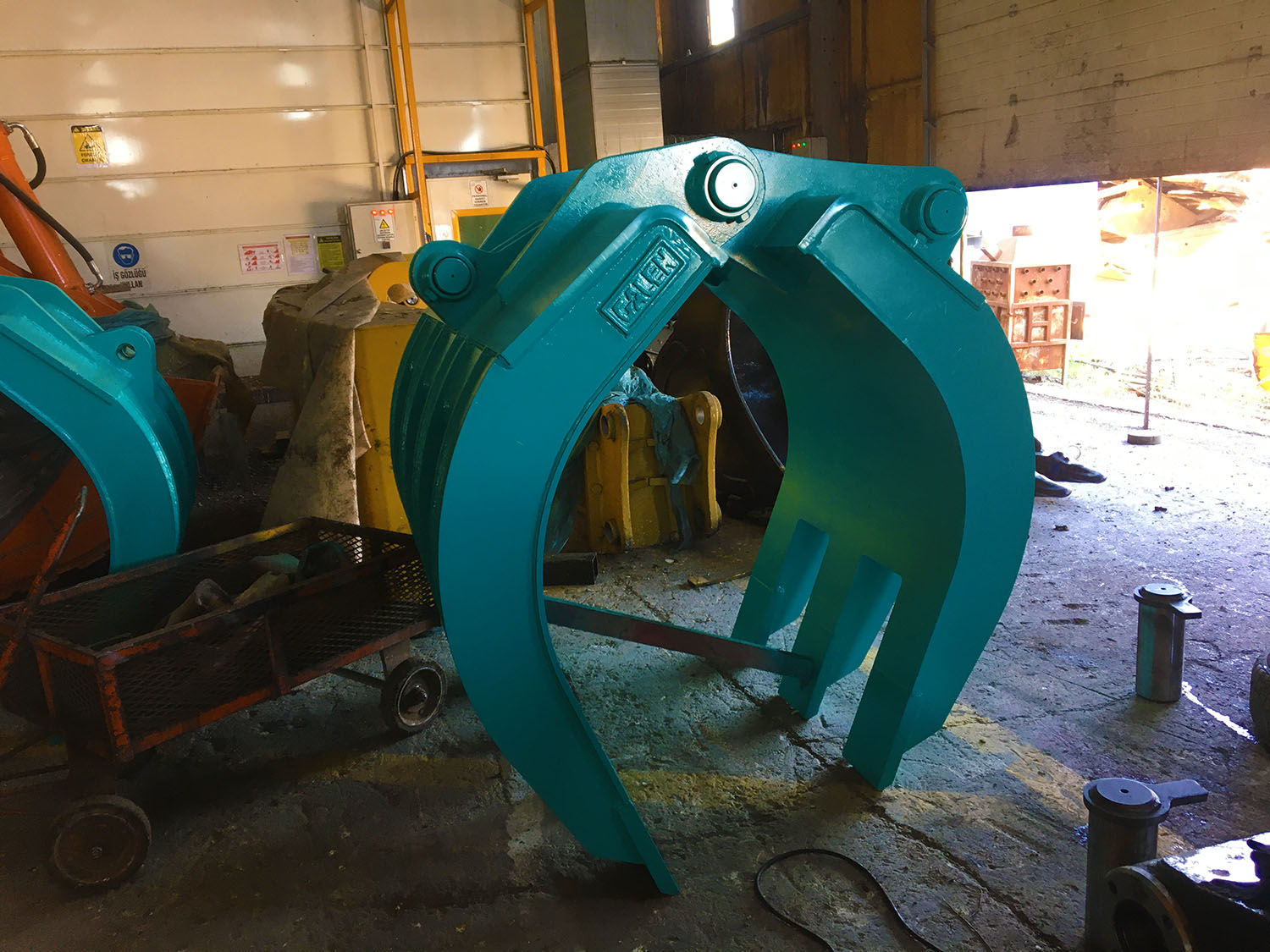 Stone Grapple For Excavator Rock Grap Excavator Grapples