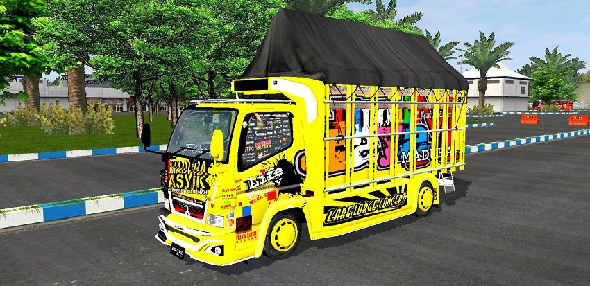 MOD Truck Canter Madura Asyik by Fam8os