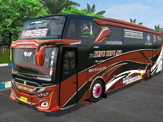 Download MOD BUSSID Kendaraan Bus Lengkap dengan Livery Menarik