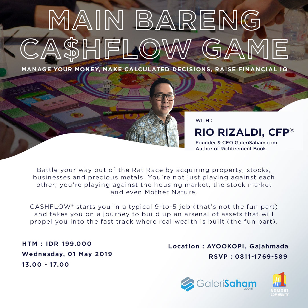 Cashflow Game 1 Mei 2019