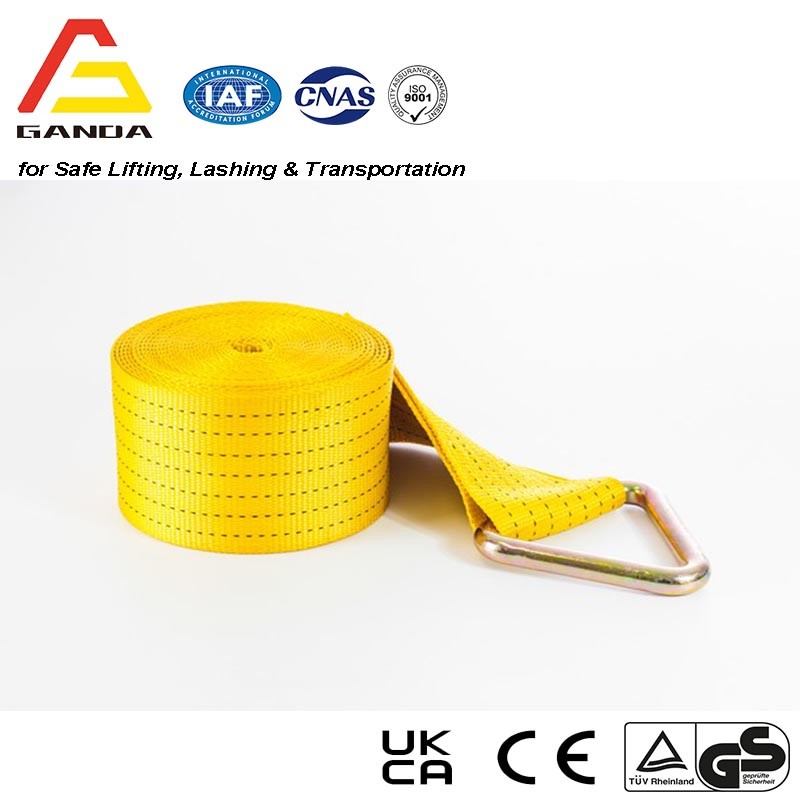 r H Duty Rt C Belt 2 I x 15 Feet Rt Belt 4000 Lbs Tie Down B J Hook Sr