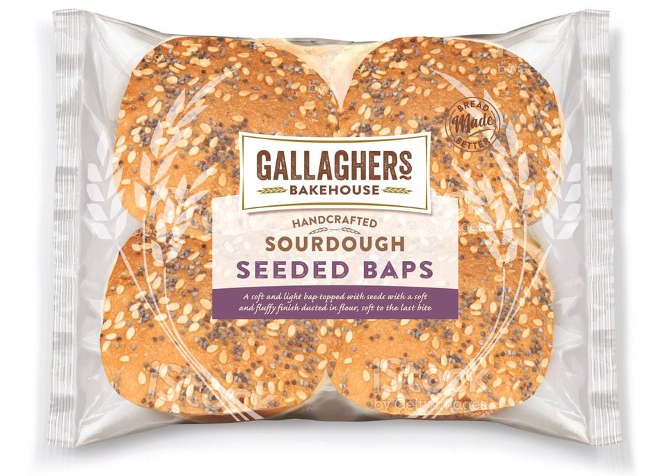 Sourdough Seeded Baps to Gallaghers Bakery