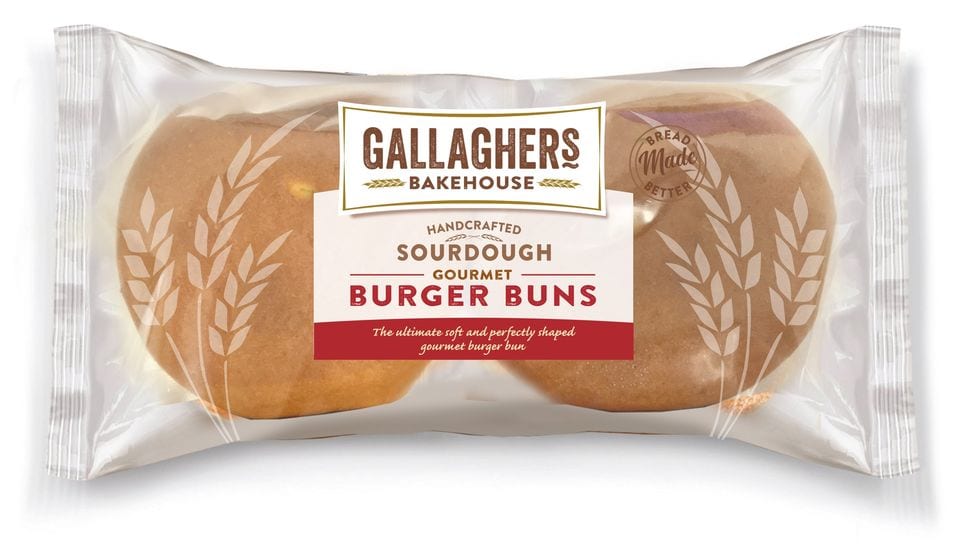 Sourdough Burger Buns to Gallaghers Bakery