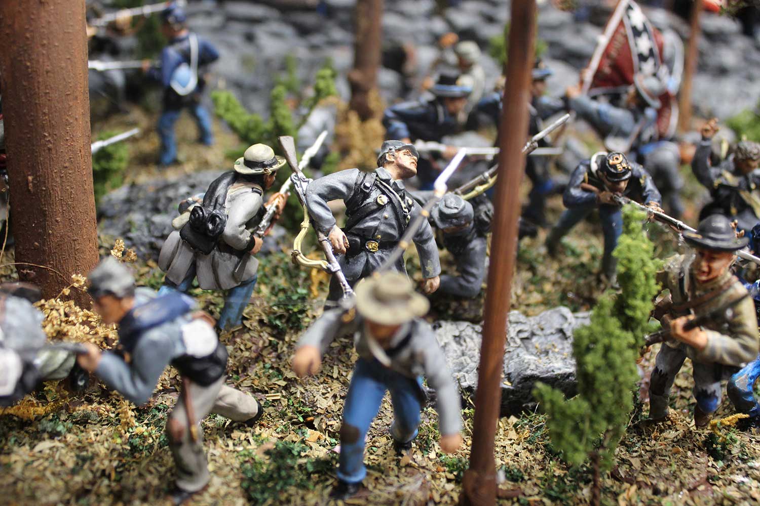 Battle for Little Round Top, Gettysburg 1863 Gallaghers Gallery