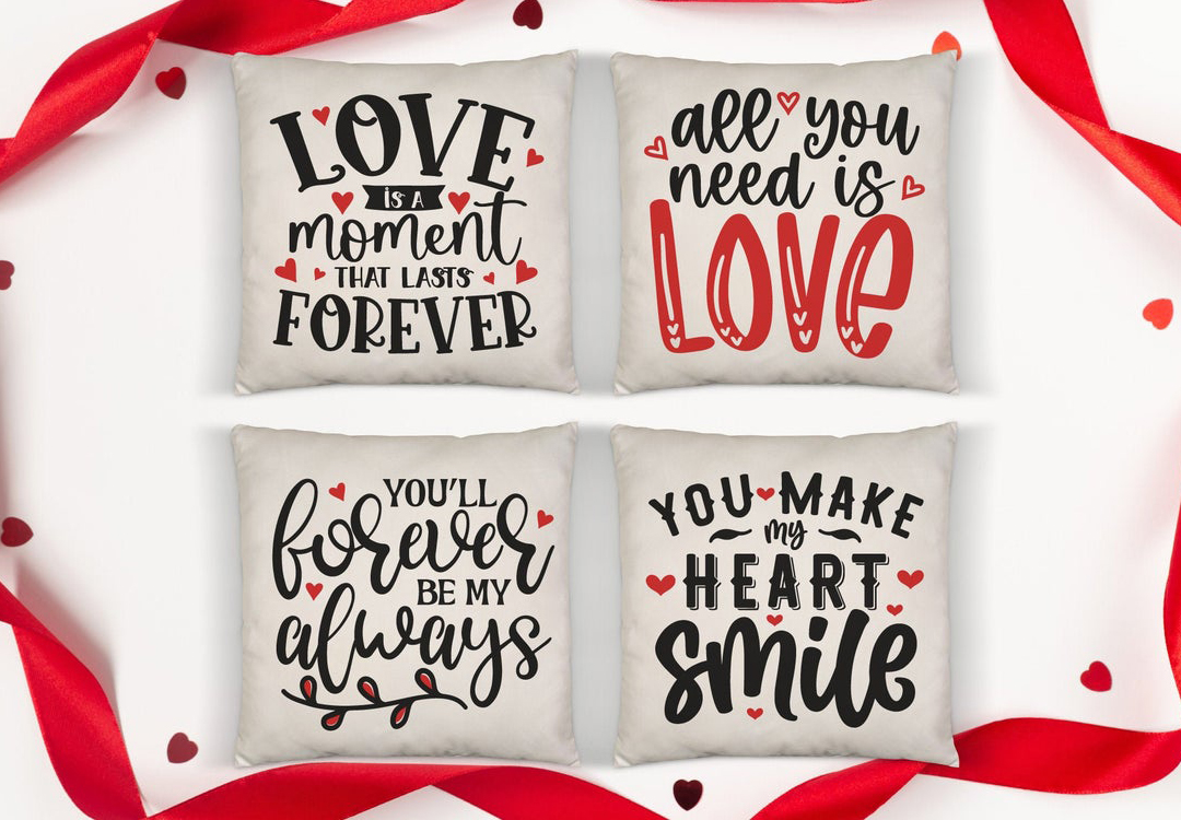 Love Quotes Pillow Case GallantMEDIA