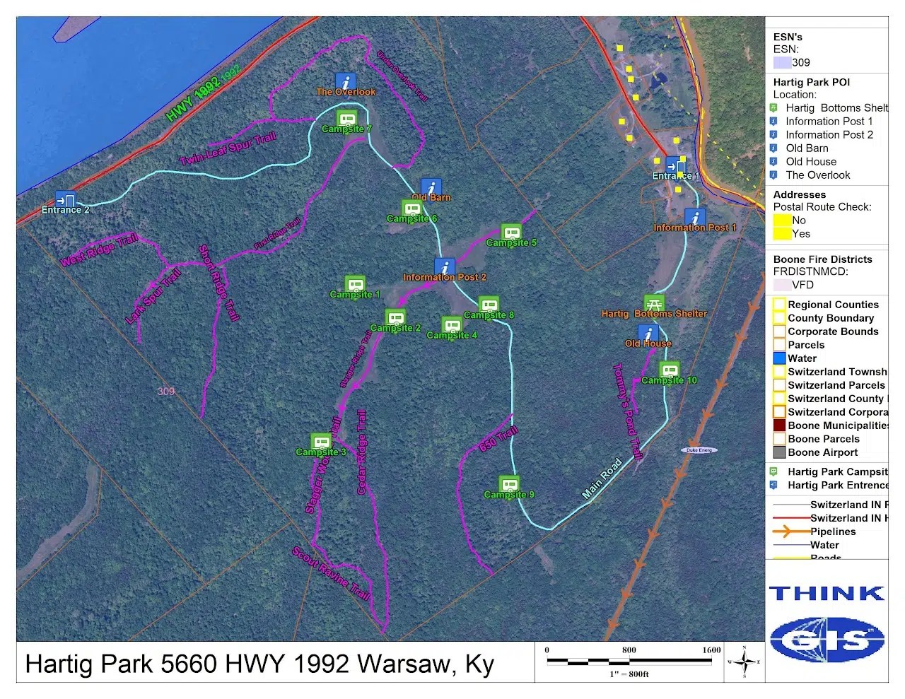Parks & Recreation Gallatin County, Kentucky