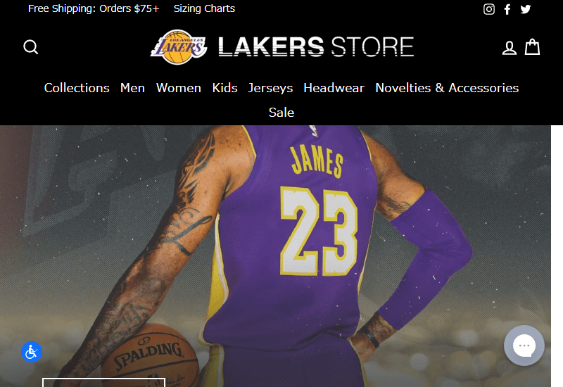 Lakers Store Los Angeles Lakers Gear & Apparel bookmarks