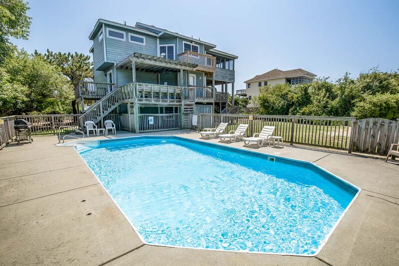 Halcyon Corolla Vacation Rentals Outer Banks Blue