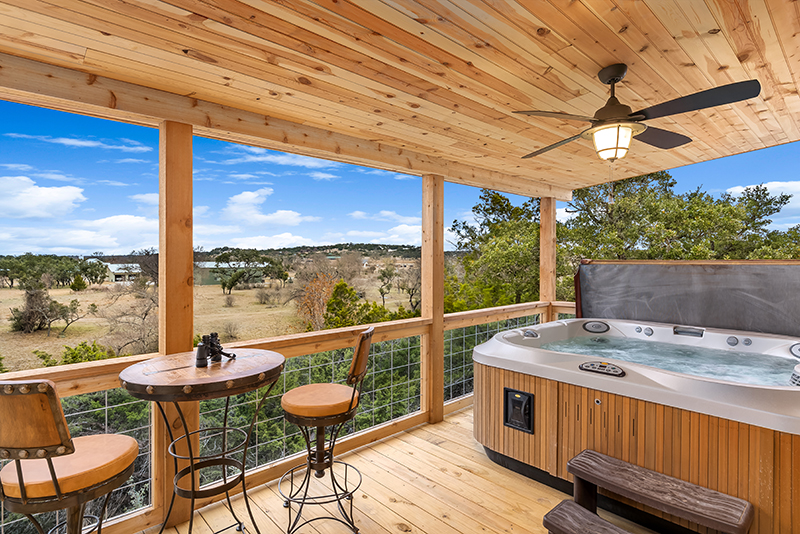 Texas Haus Book a Great Fredericksburg TX Cabin with Private Hot Tub