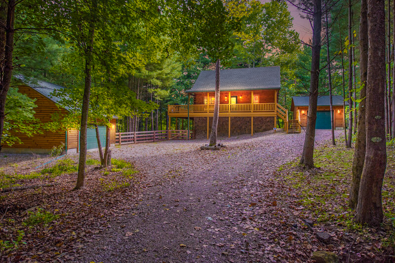 Hocking Creek Reserve Hocking Hills Cabin Rental For 8 Buffalo