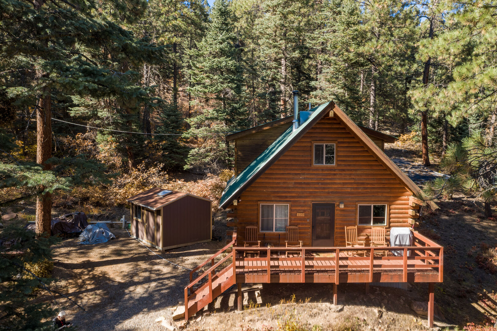 Peaceful Pines Durango Cabin Rental Durango Colorado Vacations