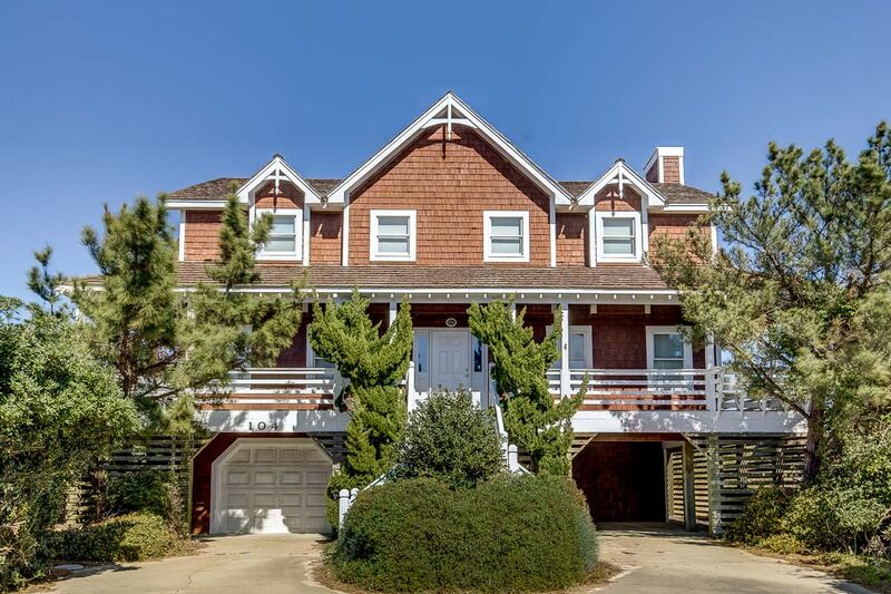 Ocean Hideaway Nags Head Vacation Rentals Outer Banks Blue