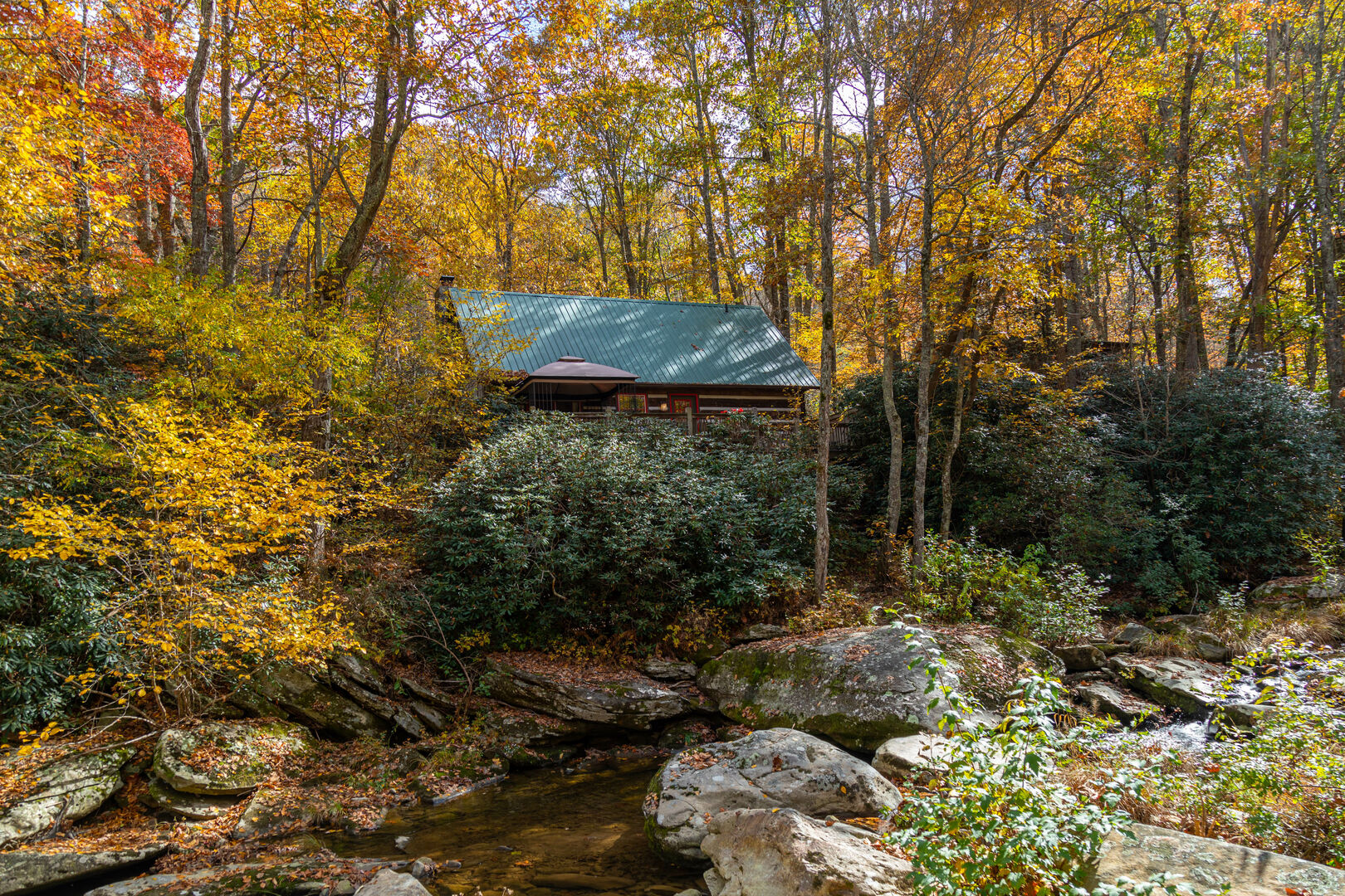 A River Runs Through It Blue Ridge Mountain Rentals
