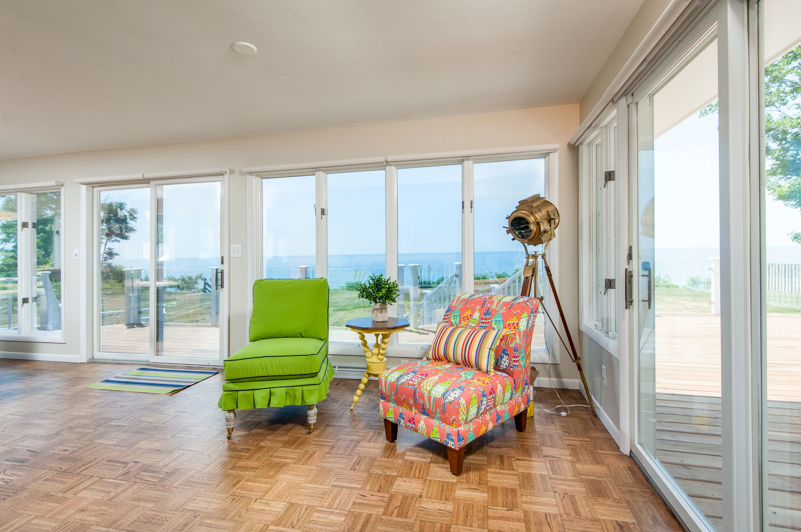 Sunset Beach House Lakefront Rental Property Michigan Beachwalk