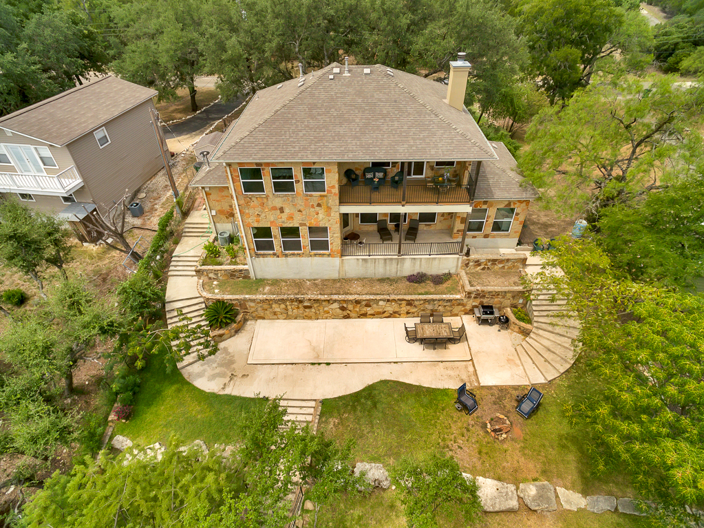 Lakefront Home; Travis Oaks Lake House Proctor in Lake Travis Marble
