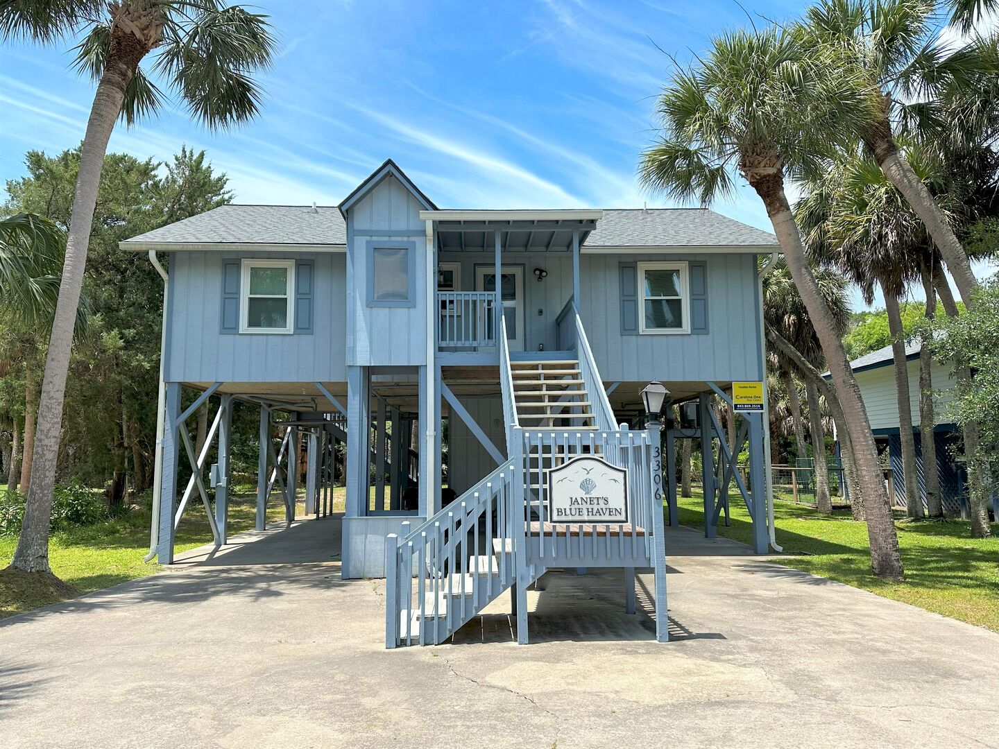 Blue Haven Edisto Beach home Rental Carolina One Vacation