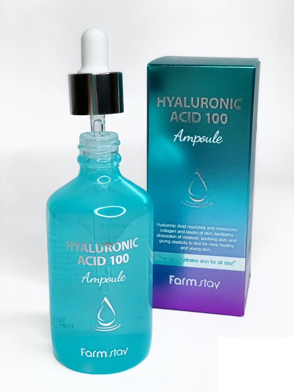 Shop Farm Stay Hyaluronic Acid 100 Ampoule 100ml STYLEVANA