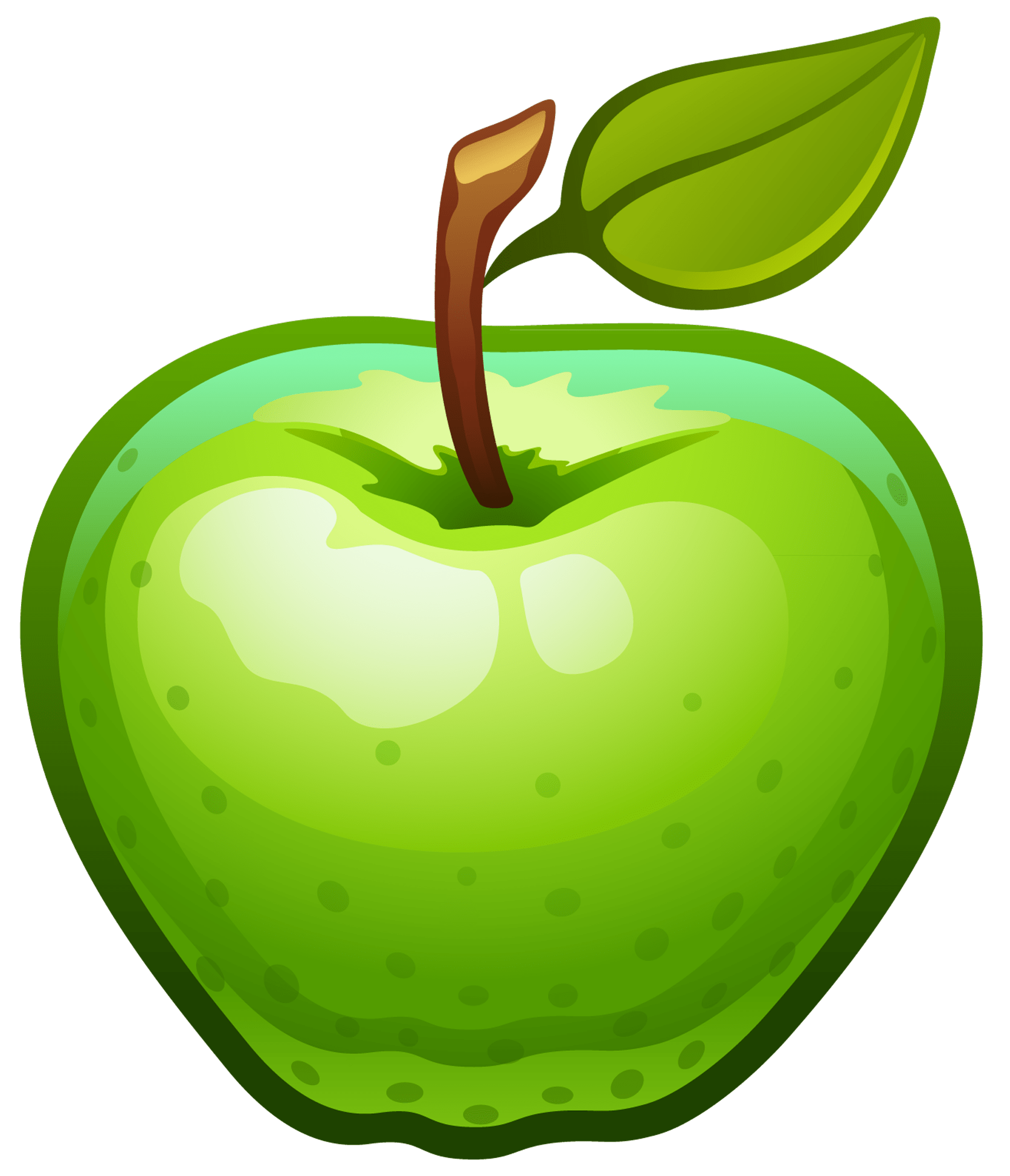 Apple Clip Art Cartoon