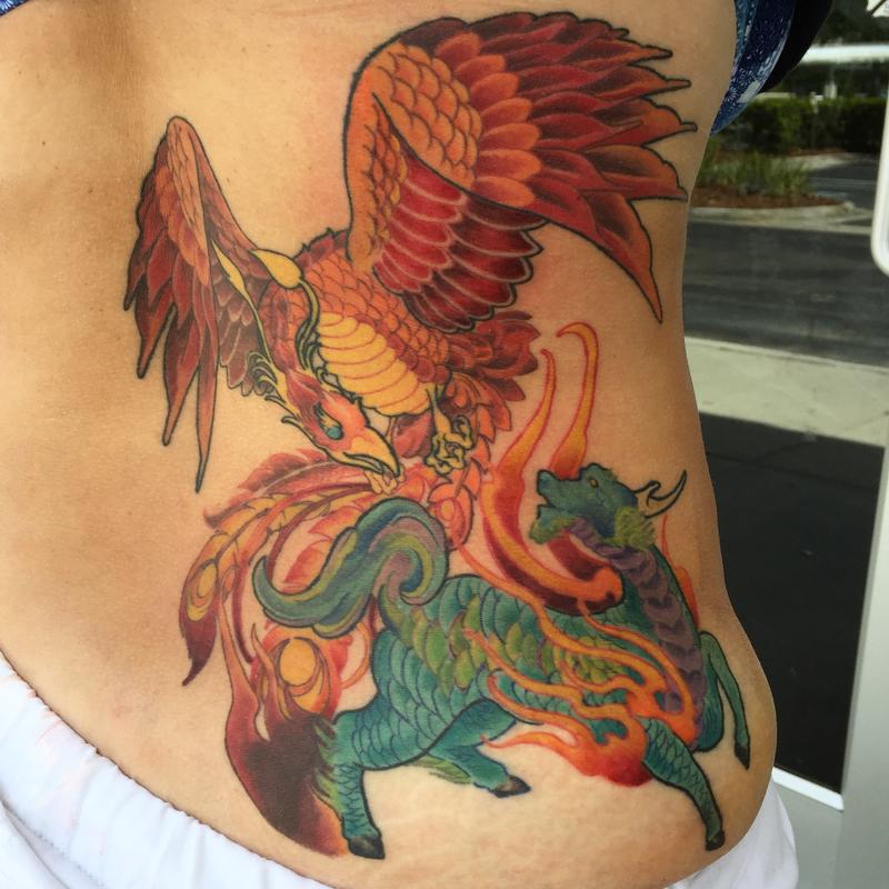 Forbidden Images Tattoo Art Studio Tattoos Illustrations Phoenix