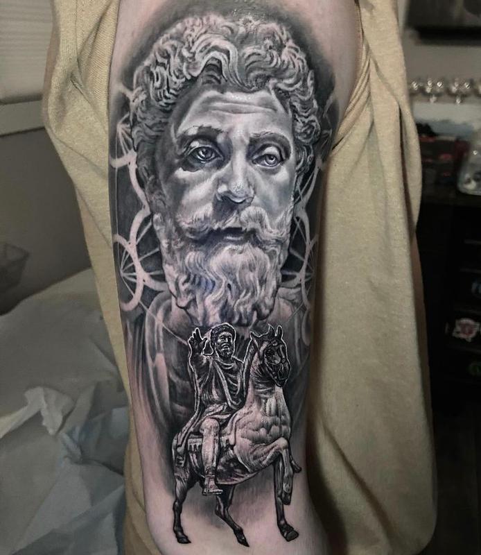 Greek Statue by Rob Jeff TattooNOW