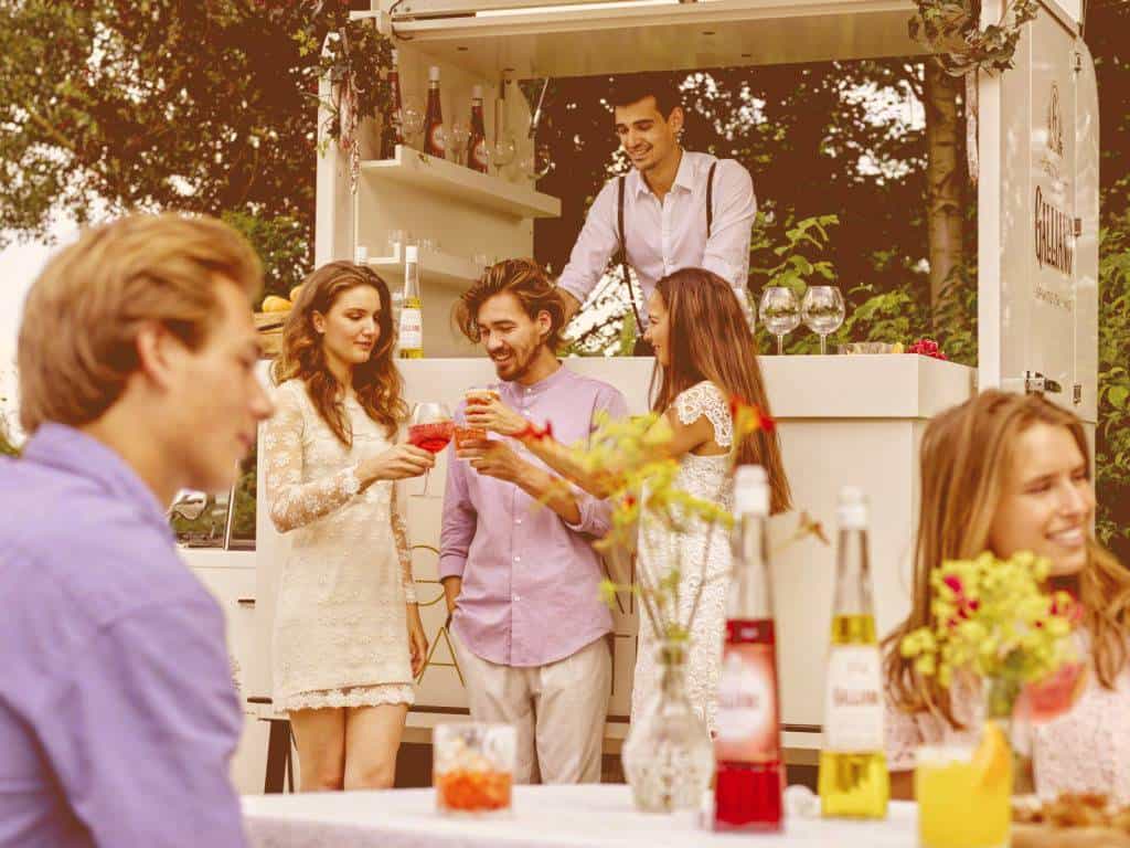 Pre dinner cocktails Galliano