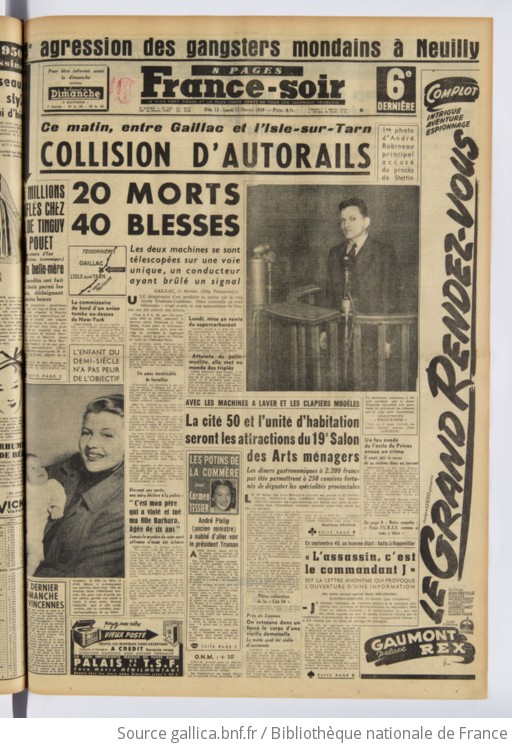 Francesoir 19500212 Gallica