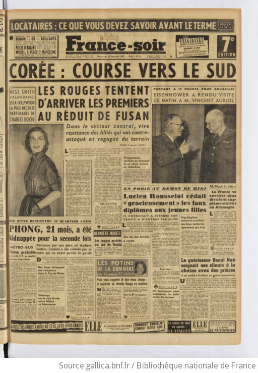 Francesoir 19510110 Gallica